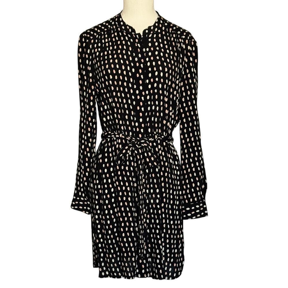 Madewell Paint Dot Shirt Dress Women’s Size S - Picture 1 of 10